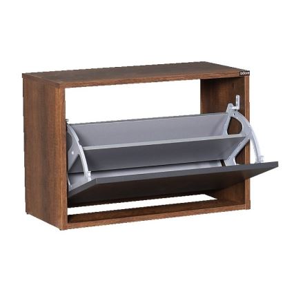 Тумба для взуття 42x60 см коричневий/антрацит