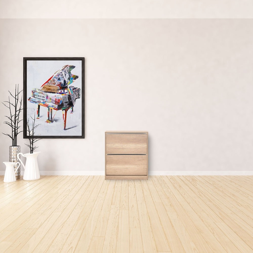 Тумба для взуття 84x73 см коричневий