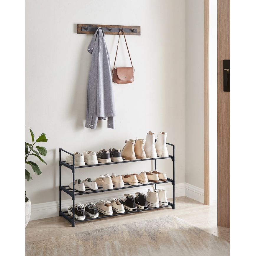 Тумба для взуття ALVORO чорна