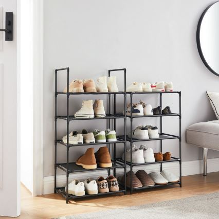 Тумба для взуття ALVORO чорна