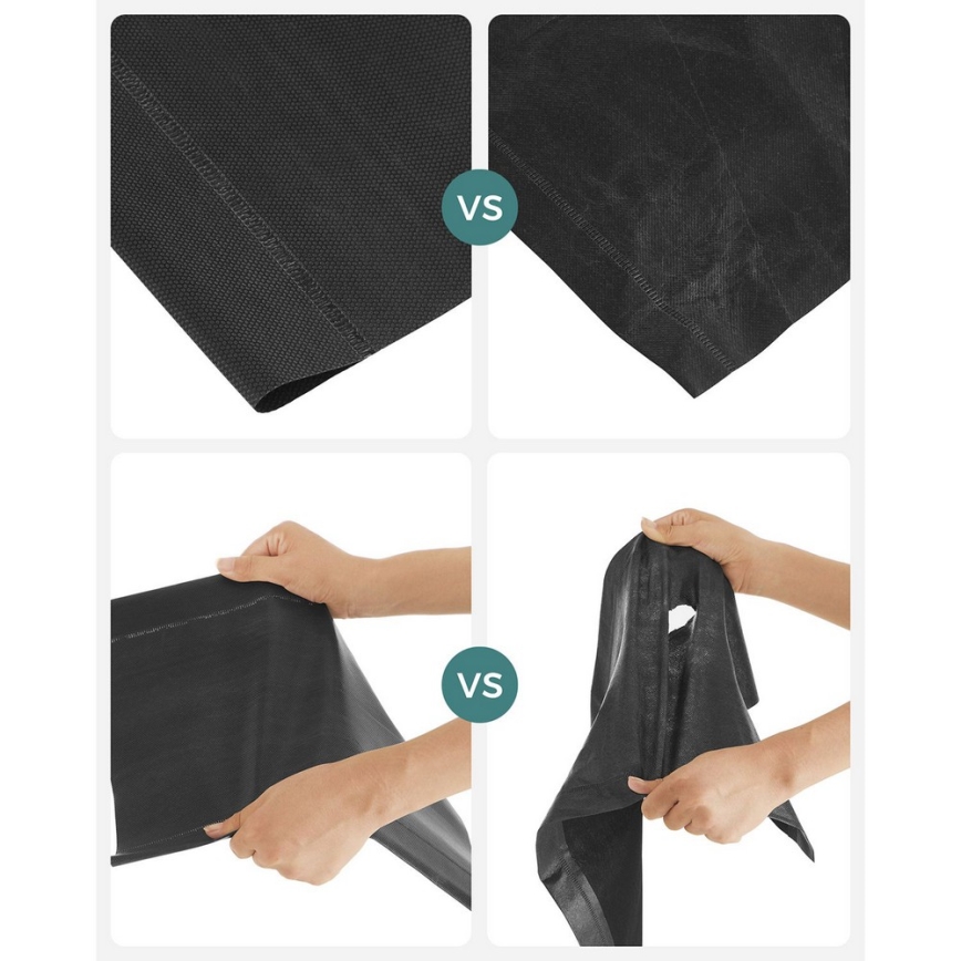 Тумба для взуття ALVORO чорна