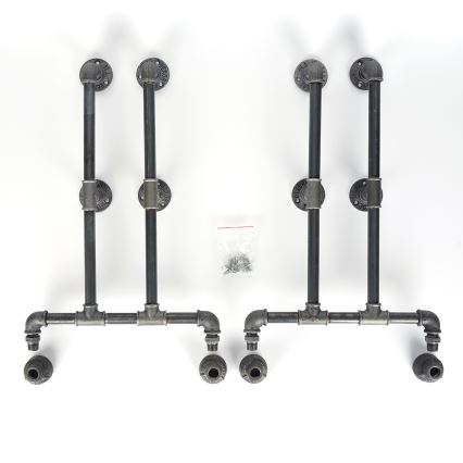 Тумба для взуття BORU 50x90 см чорний/ялина