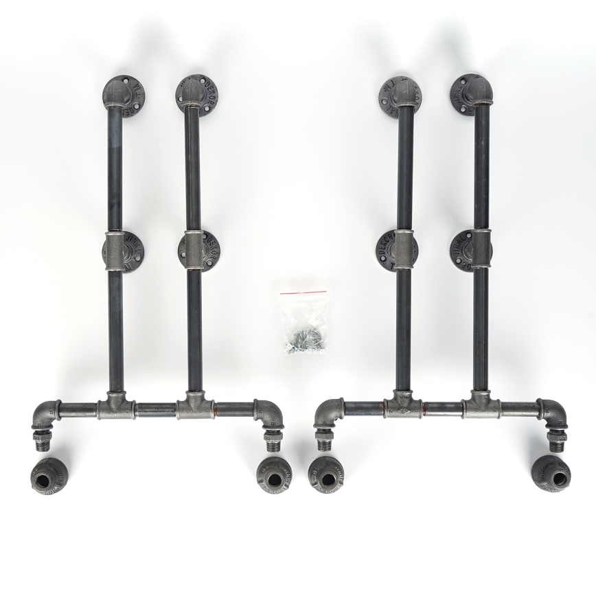 Тумба для взуття BORU 50x90 см чорний/ялина