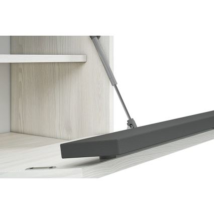 Тумба для взуття CALLA 94x50 см білий/сірий