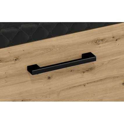 Тумба для взуття CORICA 54x70 см дуб artisan/чорний