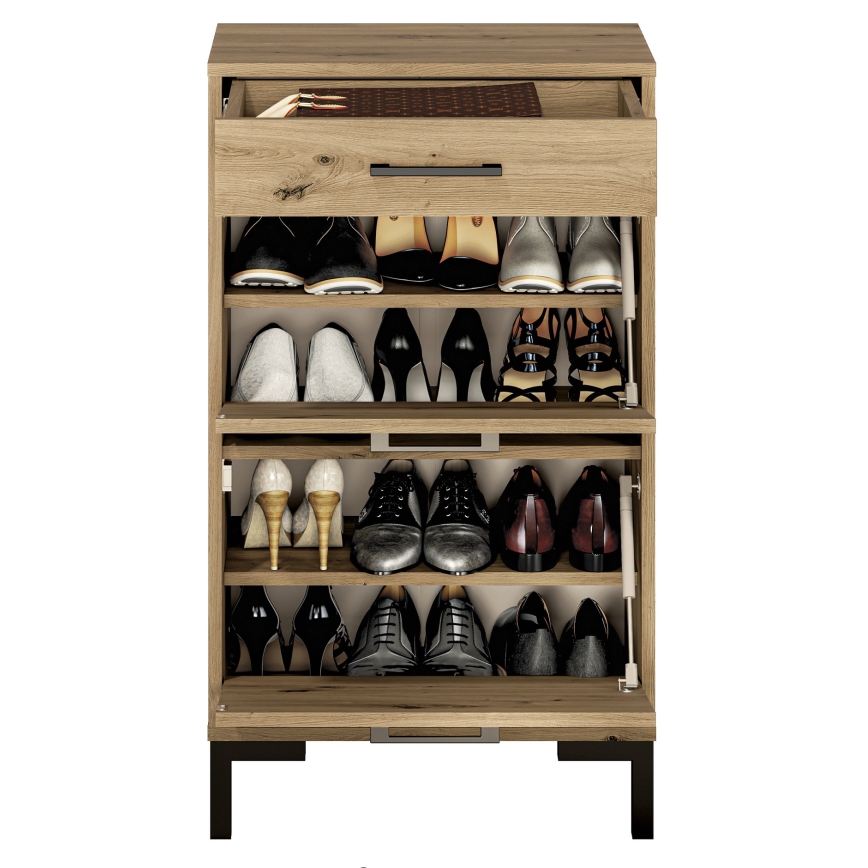 Тумба для взуття CORICA 94x55 см дуб artisan