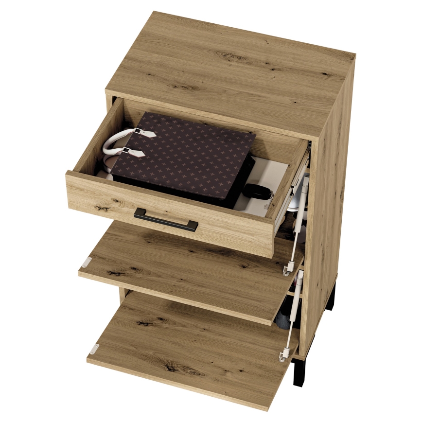 Тумба для взуття CORICA 94x55 см дуб artisan