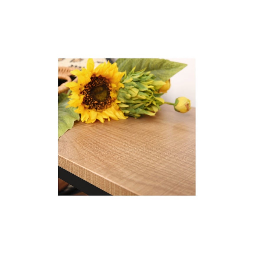 Тумба для взуття DAVOR коричнева/чорна