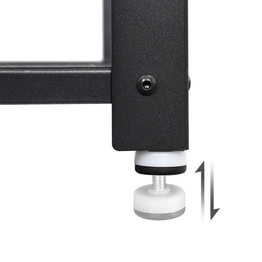 Тумба для взуття DAVOR коричнево-чорна