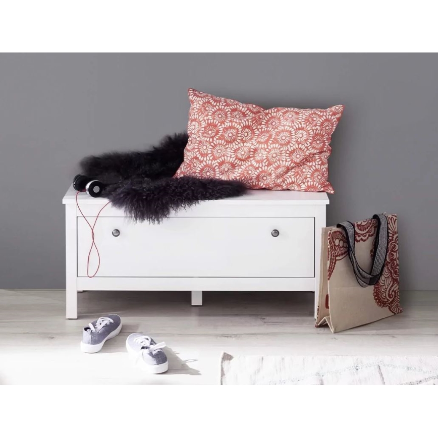 Тумба для взуття FARGE 45x91 см білий