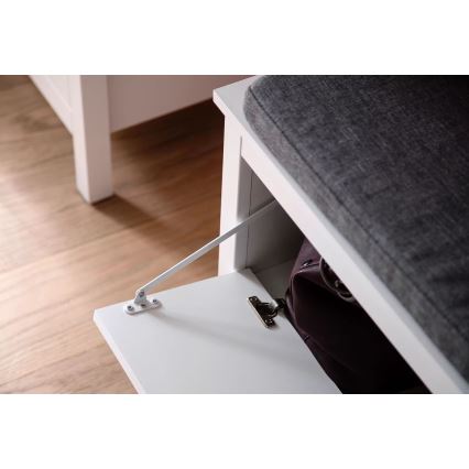 Тумба для взуття FARGE 45x91 см білий