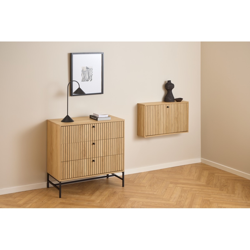 Тумба для взуття OLIVIA 72x43x17 см дуб