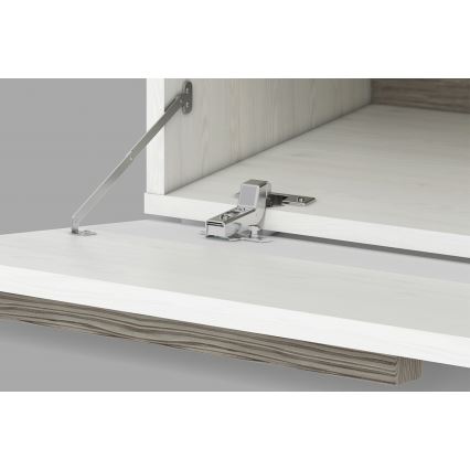 Тумба для взуття SARPA 50x80 см білий/коричневий