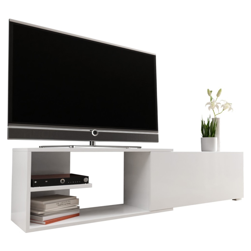 Тумба під телевізор CLIF 40x180 см білий