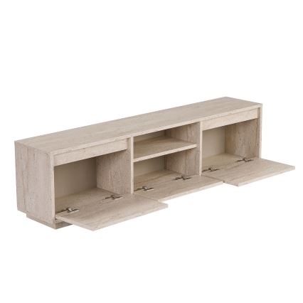 Тумба під телевізор KREDE 160x30 см бежева