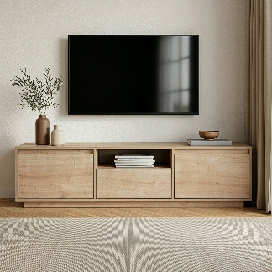 Тумба під телевізор KREDE 160x30 см дуб