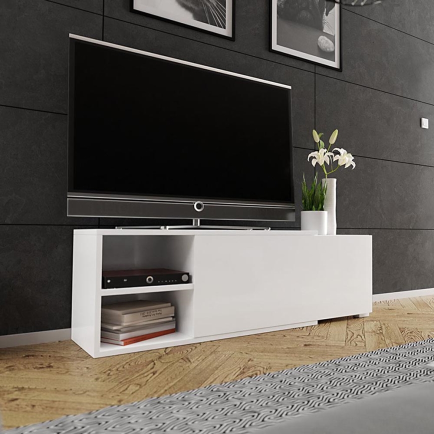 Тумба под телевизор CLIF 40x180 см белый
