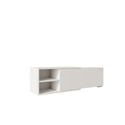 Тумба под телевизор CLIF 40x180 см белый