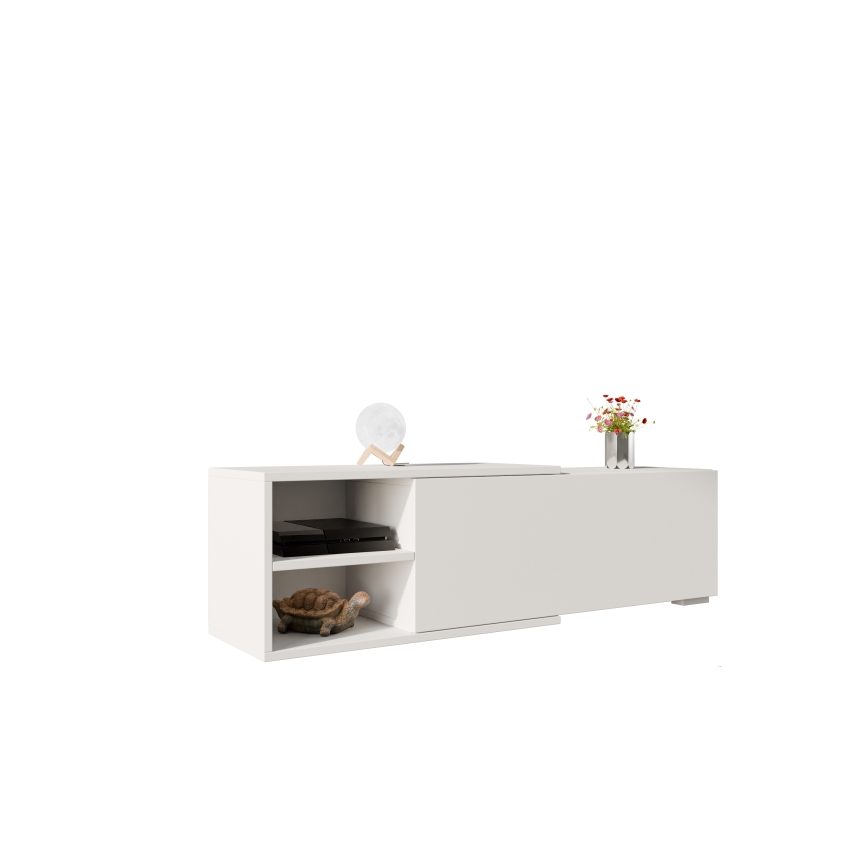 Тумба под телевизор CLIF 40x180 см белый