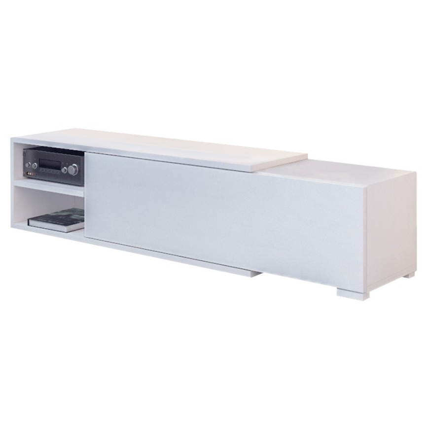 Тумба под телевизор CLIF 40x180 см белый