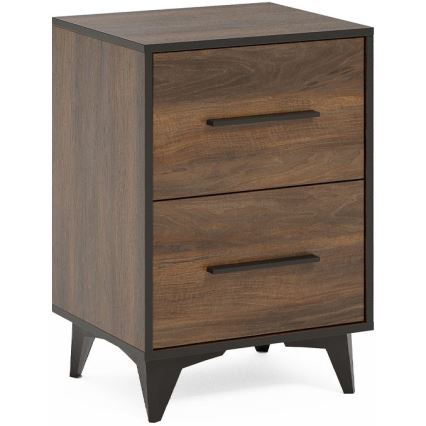 Прикроватная тумбочка TERRA 68x47,5 см, орех ширин