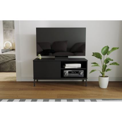 TV столик ERISTI 50x100,8 см чорний