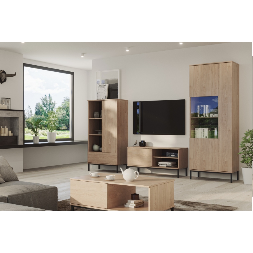 TV столик ERISTI 50x100,8 см коричневый