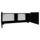 TV столик CALABRINI 37x100 см чорний