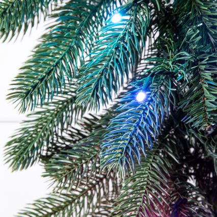 Twinkly - LED RGBW Диммируемая рождественская декорация GARLAND 50xLED 2,7 м Wi-Fi
