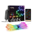 Twinkly - LED RGB Вулична стрічка з регулюванням яскравості DOTS 200xLED 10 м IP44 Wi-Fi