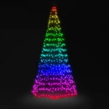 Twinkly - LED RGBW Вулична різдвяна ялинка  з регулюванням яскравості LIGHT TREE 450xLED 3 м IP44 Wi-Fi
