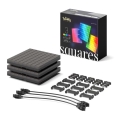 Twinkly - НАБІР 3xLED RGB Панель з регулюванням яскравості SQUARES 64xLED 16x16 см Wi-Fi