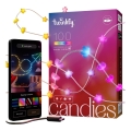 Twinkly - RGB LED гірлянда CANDIES, з регулюванням яскравості, 100 світлодіодів, 8 м, USB, Wi-Fi