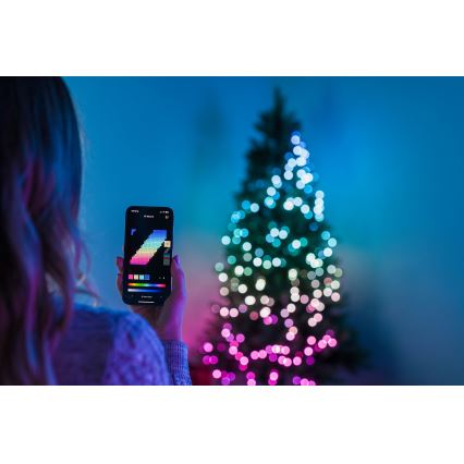 Twinkly - світлодіодна RGBW затемнювана різдвяна ялинка TREE 435xLED 2,1 m Wi-Fi
