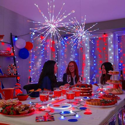 Twinkly - LED RGB Вуличні різдвяні зірки з регулюванням яскравості SPRITZER 200xLED IP44 Wi-Fi