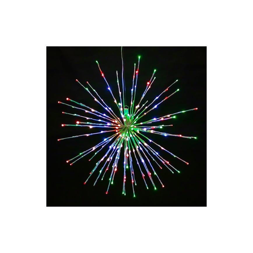Twinkly - Светодиодная уличная RGB-пуансеттия с регулированием яркости SPRITZER 200xLED IP44 Wi-Fi