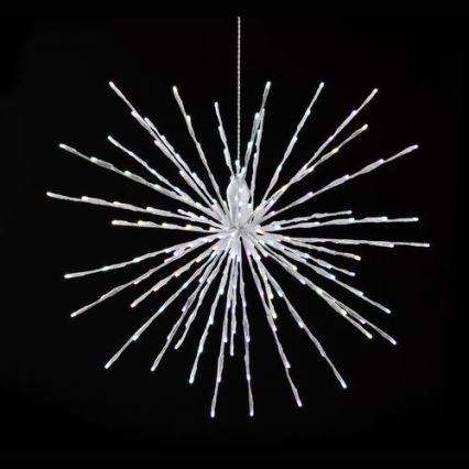 Twinkly - Светодиодная уличная RGB-пуансеттия с регулированием яркости SPRITZER 200xLED IP44 Wi-Fi