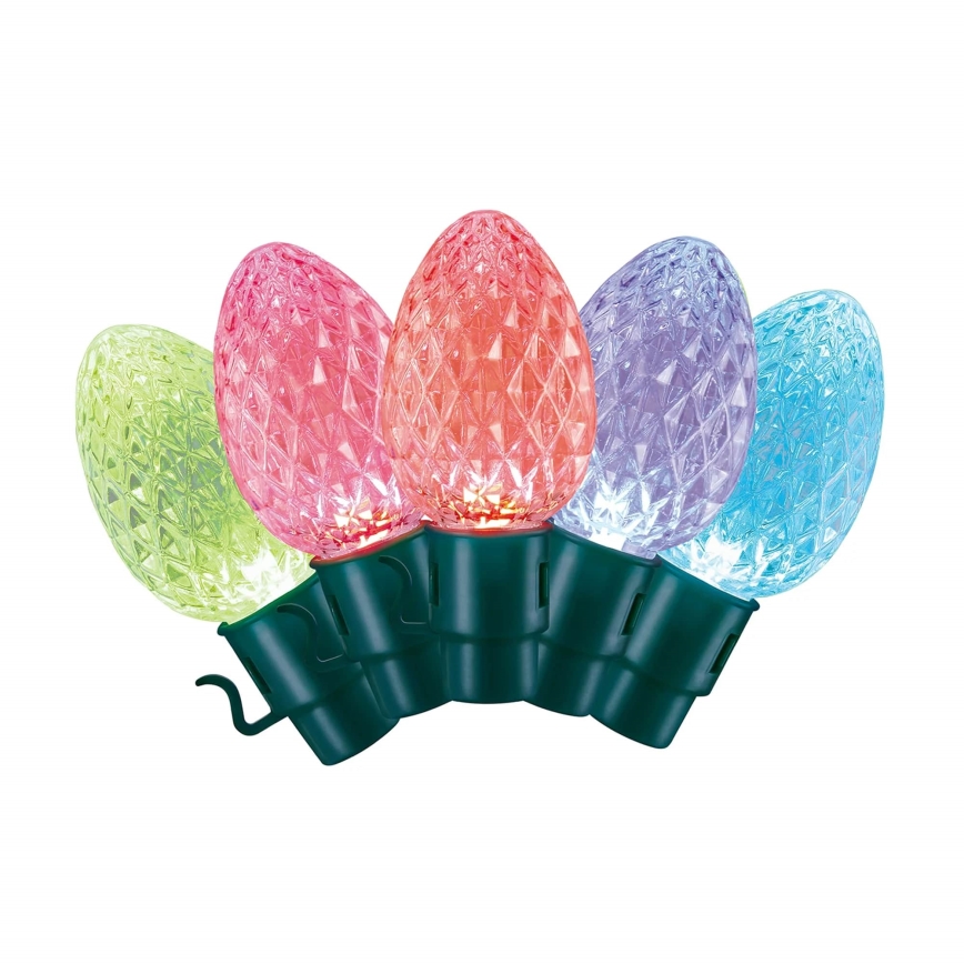 Twinkly - LED RGB Вулична різдвяна гірлянда  з регулюванням яскравості FACETED 80xLED 26,5 м IP44 Wi-Fi
