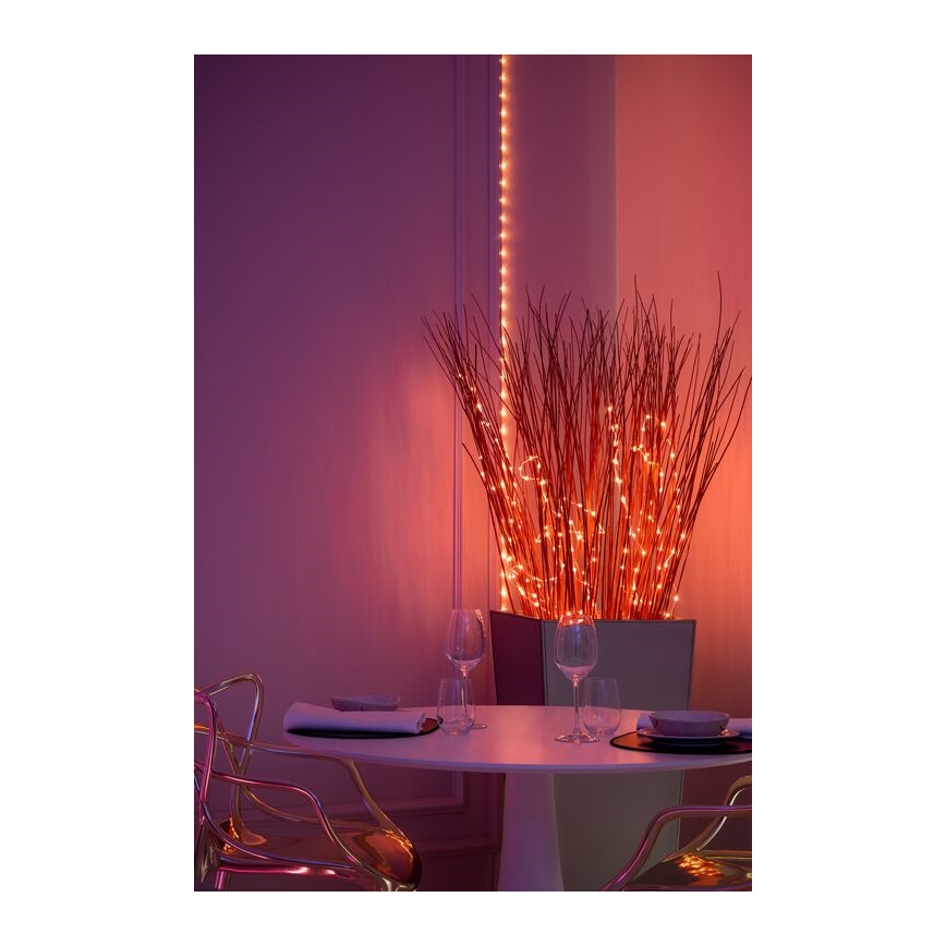 Twinkly - LED RGB Стрічка з регулюванням яскравості DOTS 60xLED 3 м Wi-Fi USB