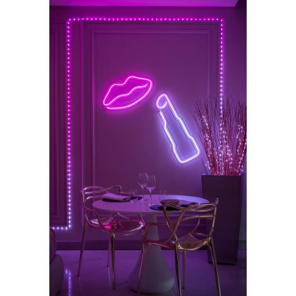 Twinkly - LED RGB регульована різдвяна гірлянда DOTS 60xLED 7 m USB Wi-Fi
