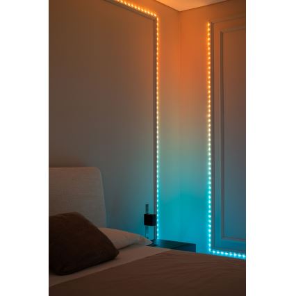 Twinkly - RGB LED різдвяна гірлянда DOTS, 60 світлодіодів, 7 м, USB, Wi-Fi, з можливістю регулювання яскравості