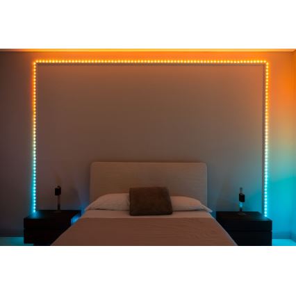 Twinkly - Светодиодная уличная RGB-лента с регулированием яркости DOTS 200xLED 10 м IP44 WiFi