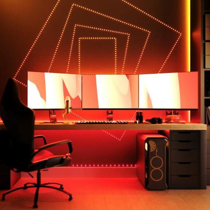 Twinkly - Светодиодная уличная RGB-лента с регулированием яркости DOTS 200xLED 10 м IP44 WiFi