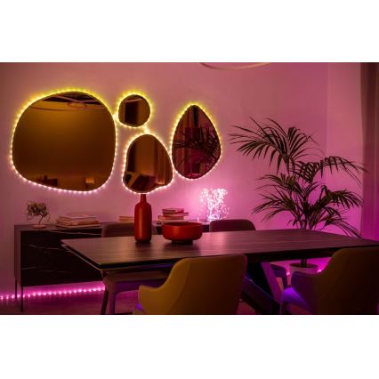 Twinkly - LED RGB Вулична стрічка з регулюванням яскравості DOTS 400xLED 20 м IP44 Wi-Fi