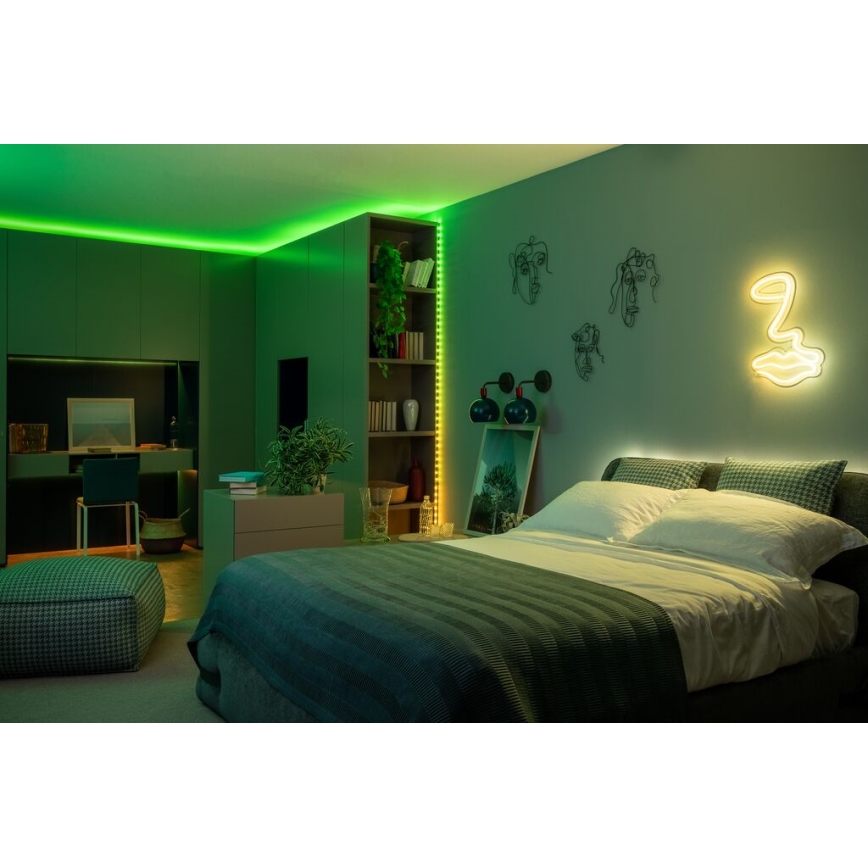 Twinkly - Светодиодная уличная RGB-лента с регулированием яркости DOTS 400xLED 20 м IP44 Wi-Fi