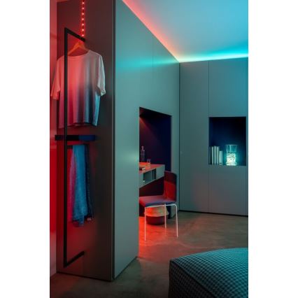 Twinkly - Светодиодная уличная RGB-лента с регулированием яркости DOTS 400xLED 20 м IP44 Wi-Fi