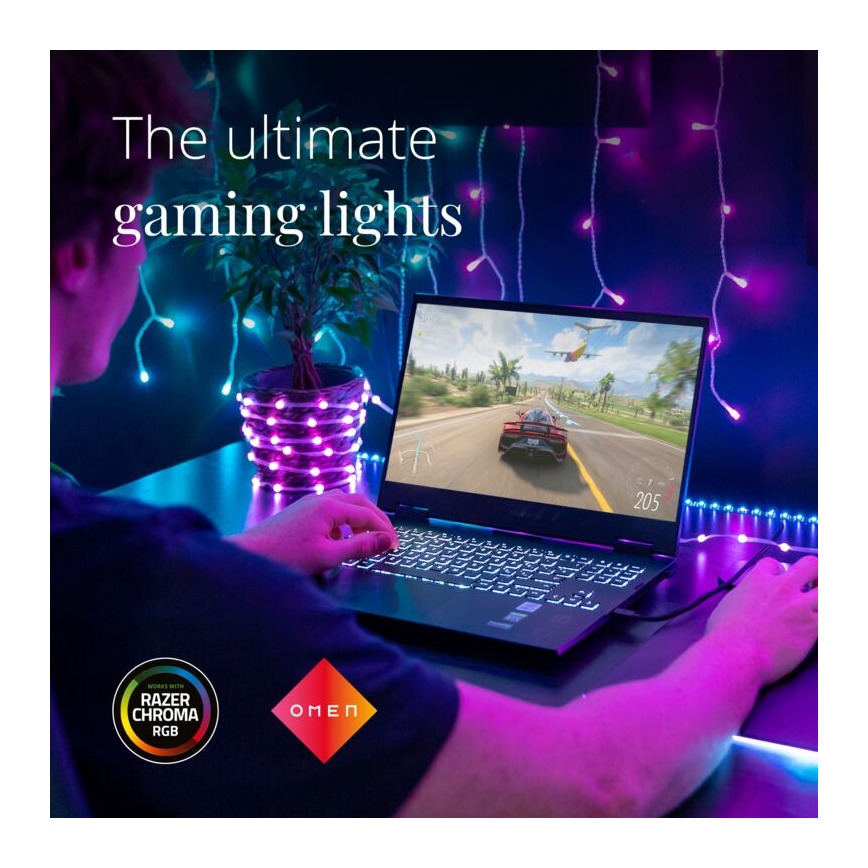 Twinkly - Светодиодная уличная RGB-лента с регулированием яркости DOTS 400xLED 20 м IP44 Wi-Fi