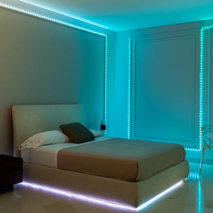 Twinkly - Светодиодная уличная RGB-лента с регулированием яркости DOTS 400xLED 20 м IP44 Wi-Fi