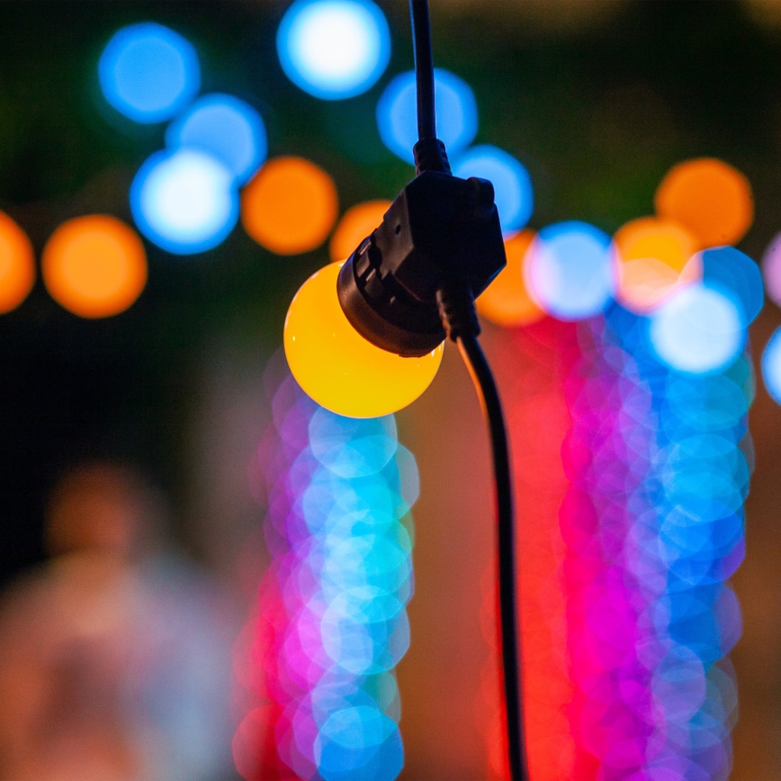 Twinkly - LED RGB Вулична декоративна гірлянда з регулюванням яскравості FESTOON 20xLED 14м IP44 Wi-Fi