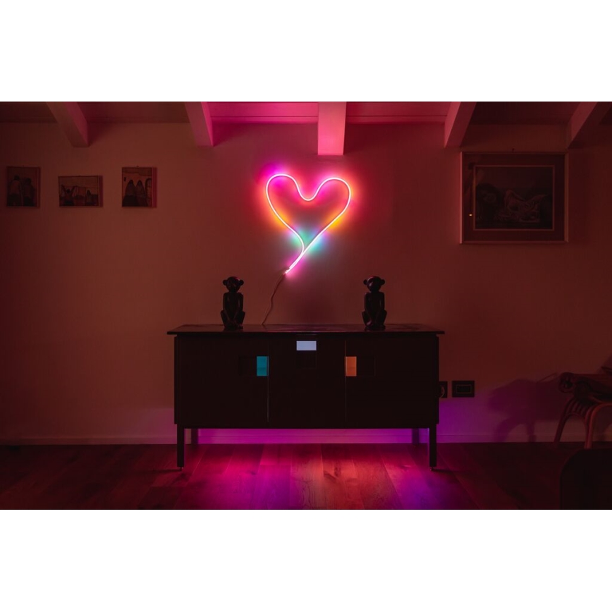 Twinkly - Светодиодная RGB-лента с регулированием яркости FLEX 200xLED 2 м Wi-Fi